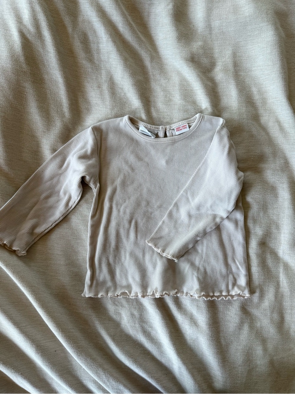 Zara Ruffled Long Sleeve